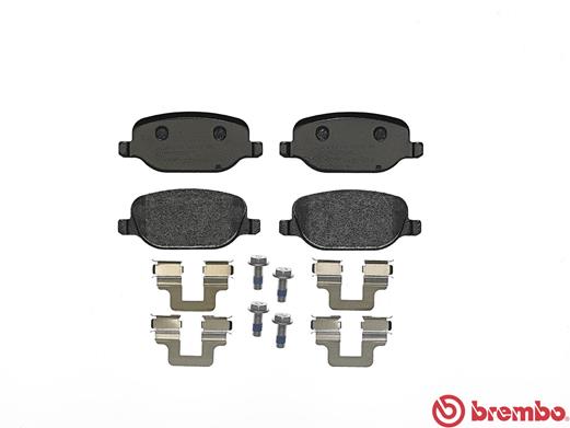 A.B.S. P 23 109 BREMBO Bremsbelagsatz, Scheibenbremse